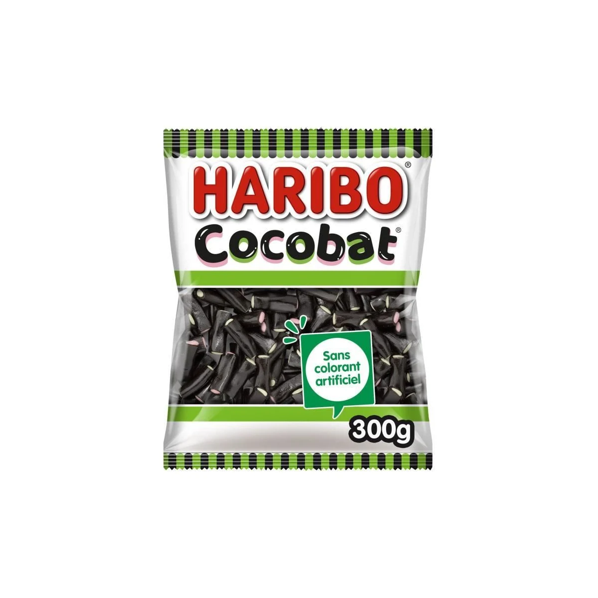Haribo Cocobat 300 g product packaging